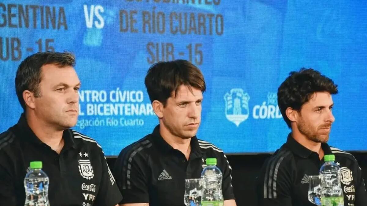 Bernardo Romeo, Diego Placente y Pablo Aimar.