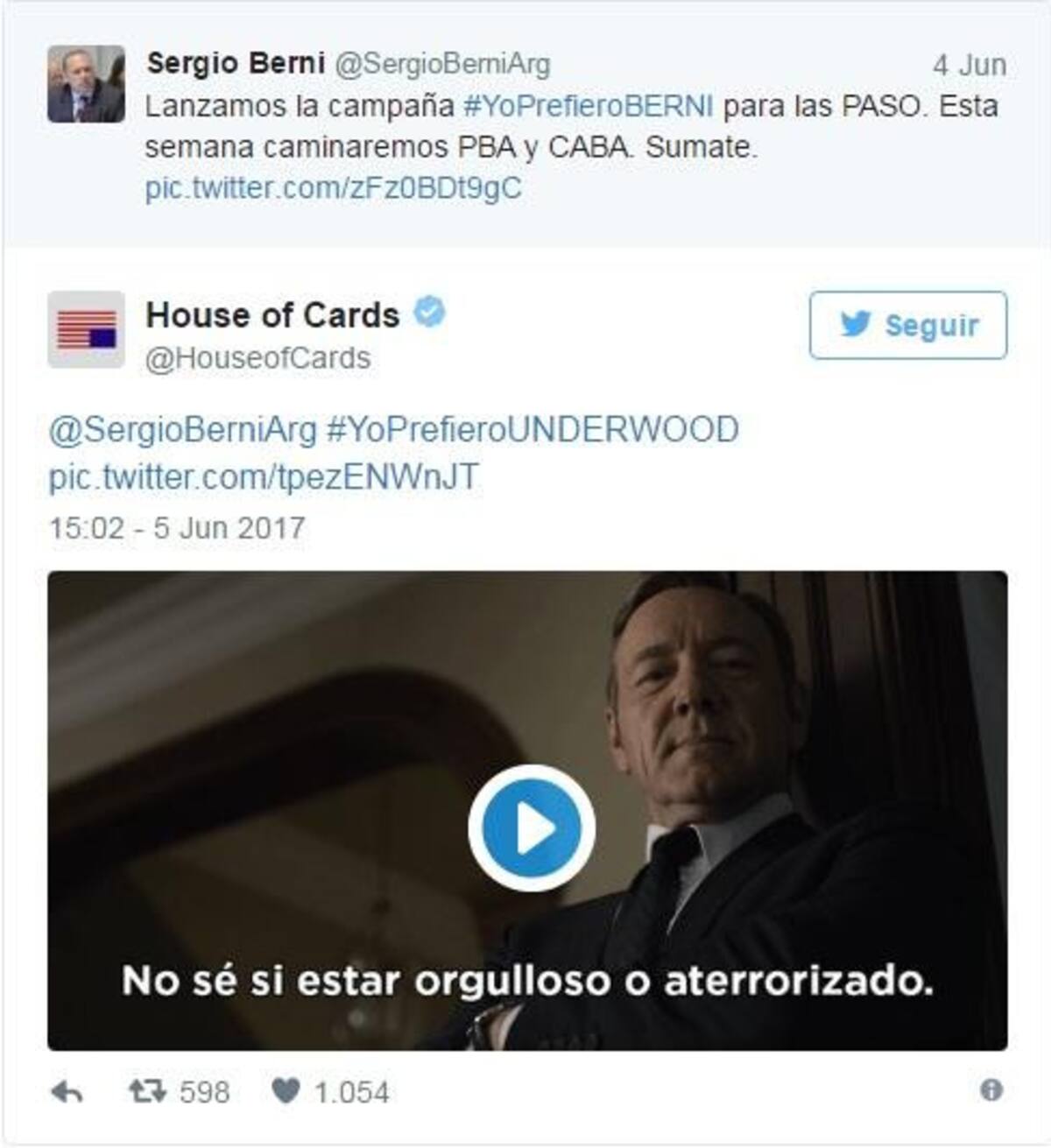 Berni - Frank Underwood