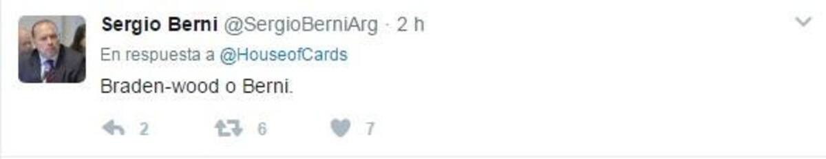 Berni - Frank Underwood