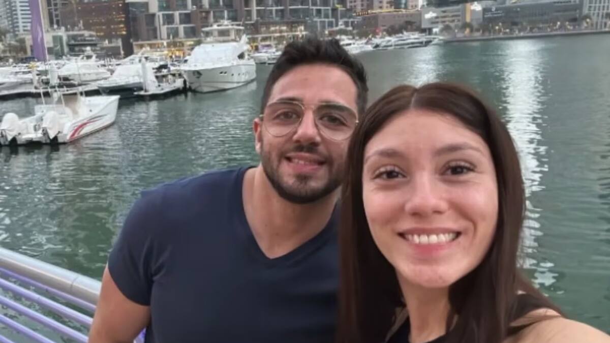 Betiana y su novio estaban comprometidos. Foto: gentileza La Voz