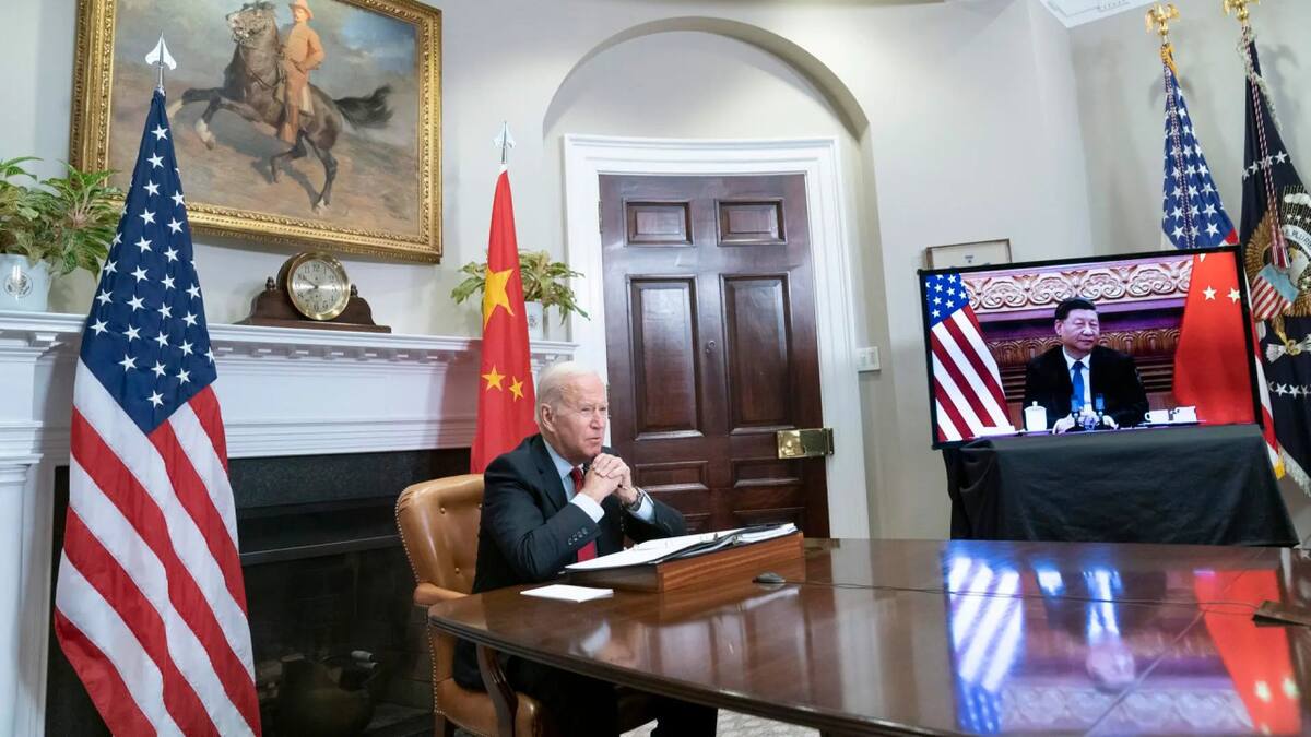 Biden y Xi Jinping, EEUU y China. Foto: EFE