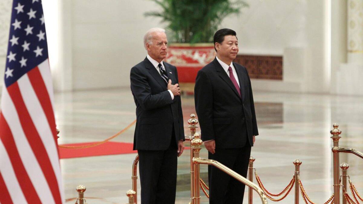 Biden y Xi Jinping, EEUU y China. Foto: EFE