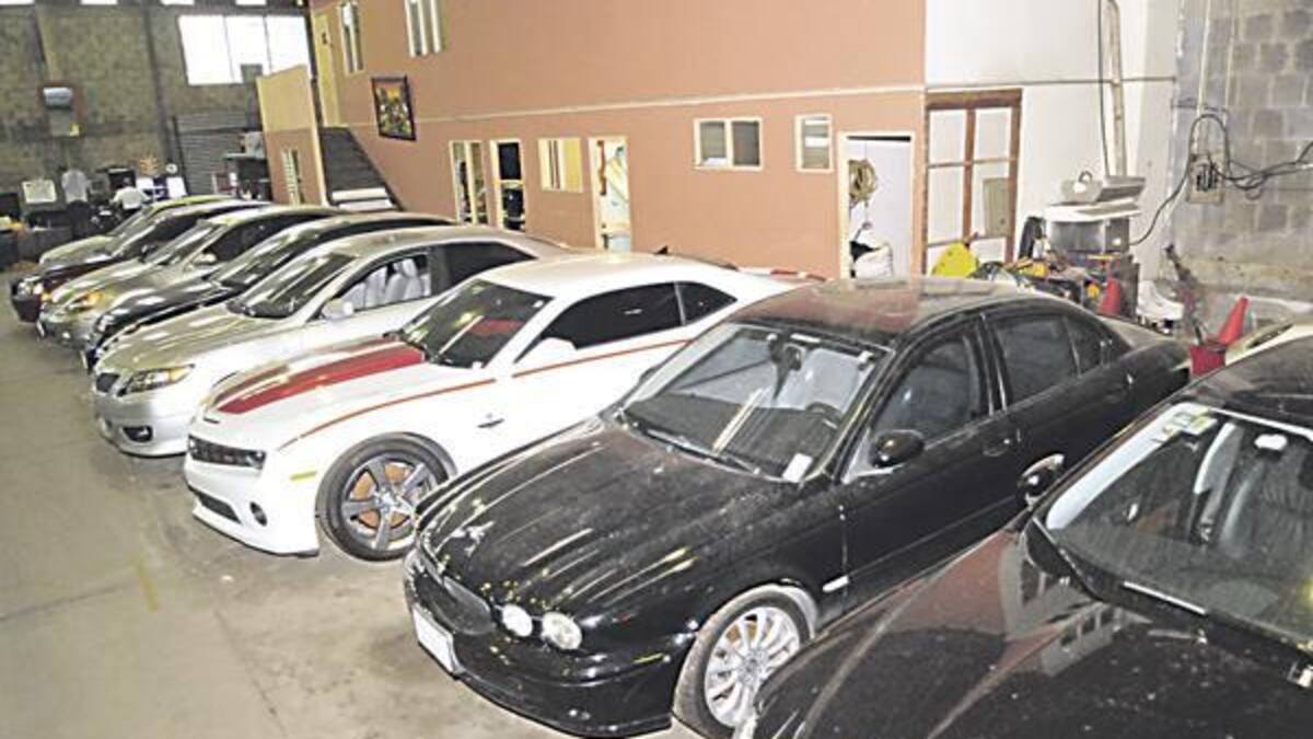 Bienes incautados al narcotráfico