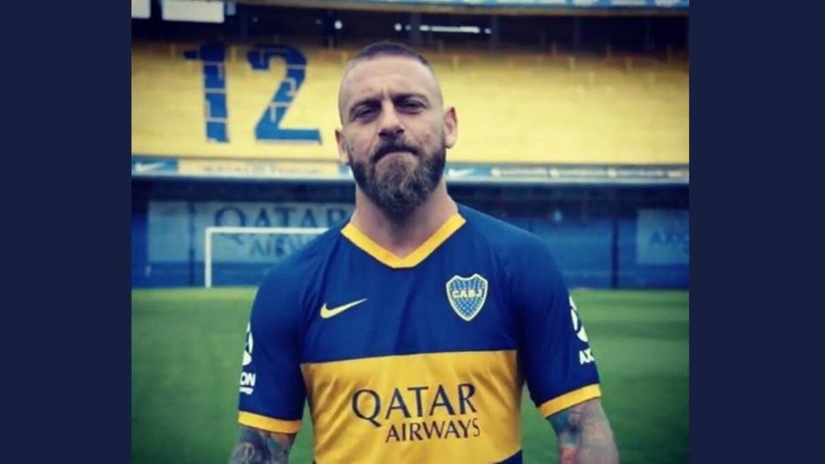 Bienvenida oficial de Boca a Daniele De Rossi