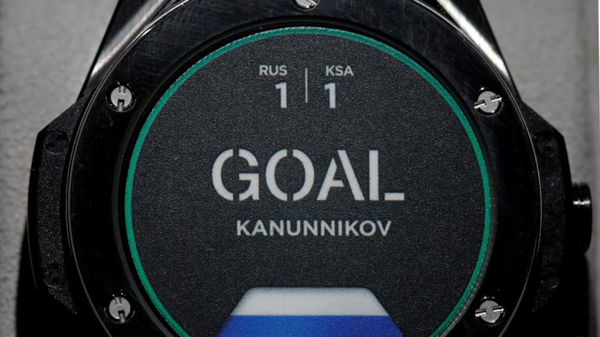 Big Bang - Súper reloj de árbitros - Mundial Rusia 2018 (Reuters)