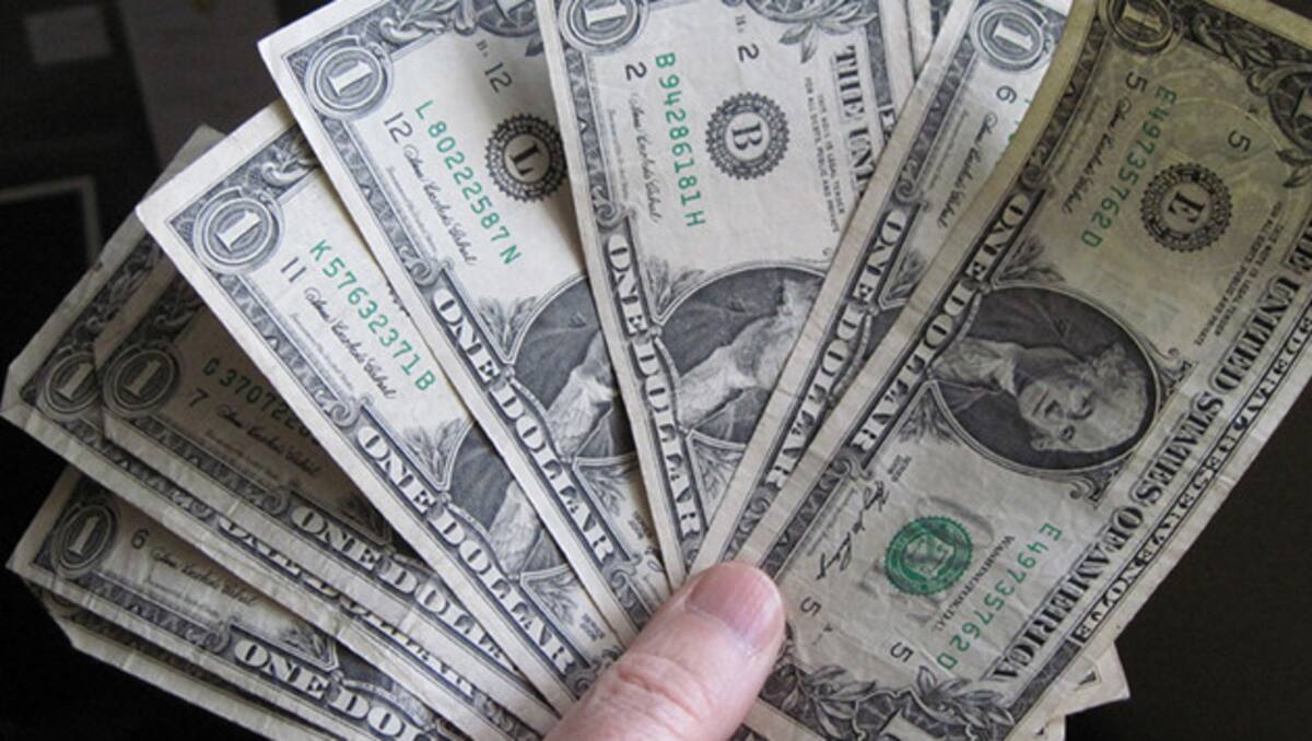 Billetes de dólar