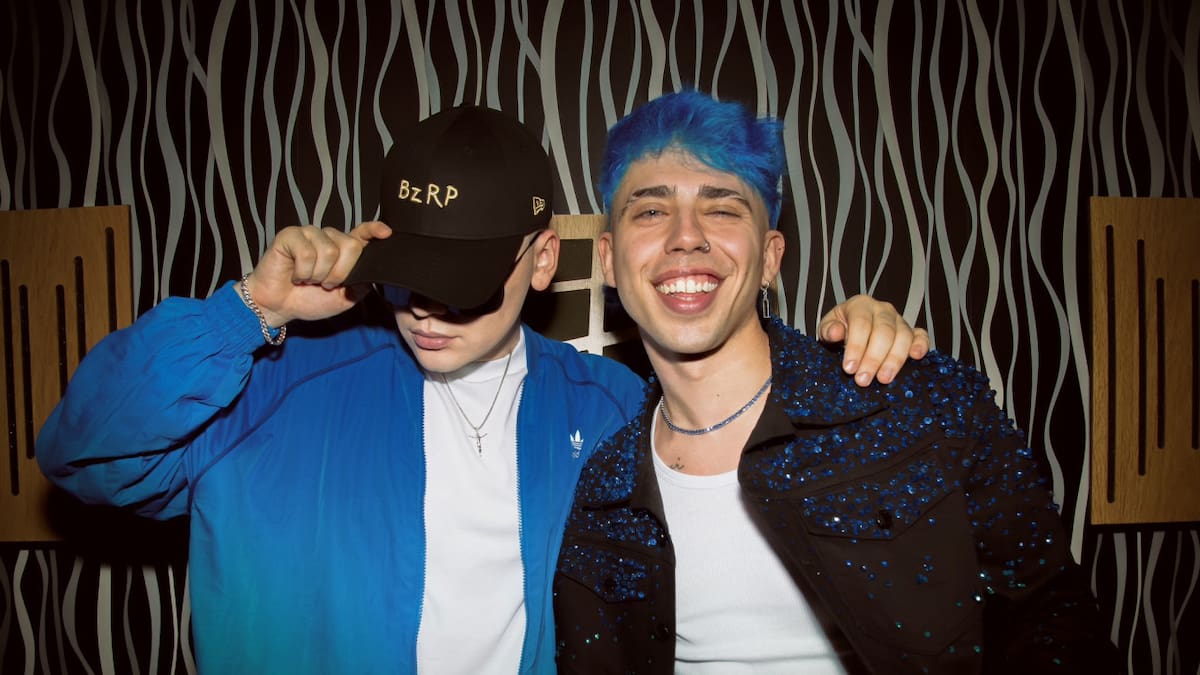 Bizarrap y Luck Ra. Foto: redes sociales