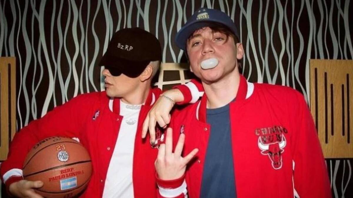 Bizarrap y Paulo Londra, foto Instagram