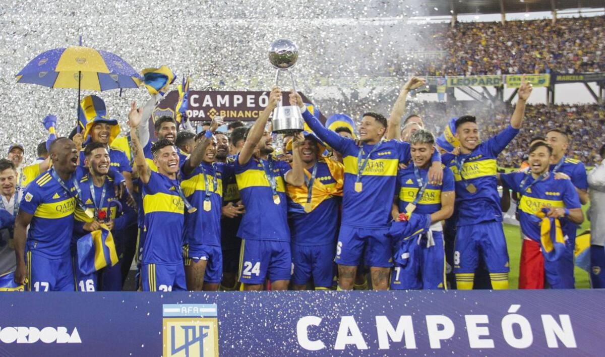 Boca, campeón LPF, Fútbol argentino, NA