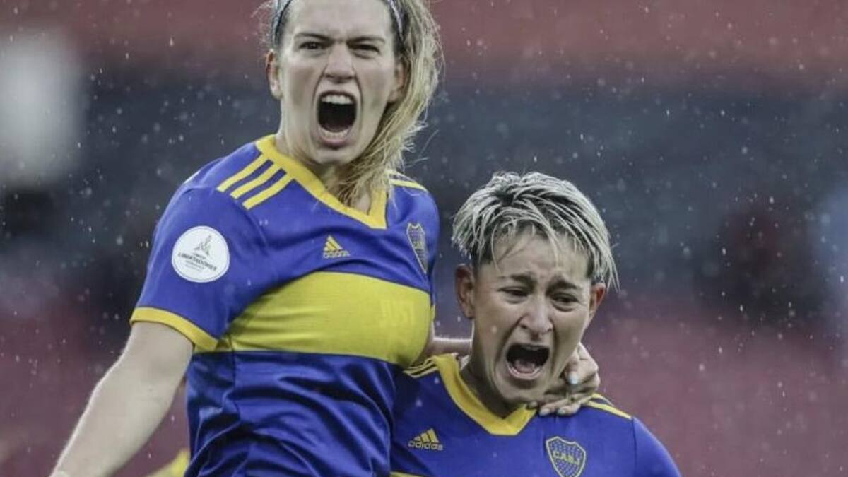 Boca, Copa Libertadores femenina. Foto: Twitter @la12tuittera