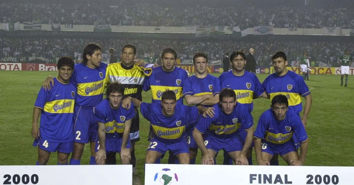 Boca, en la Copa Libertadores del año 2000
