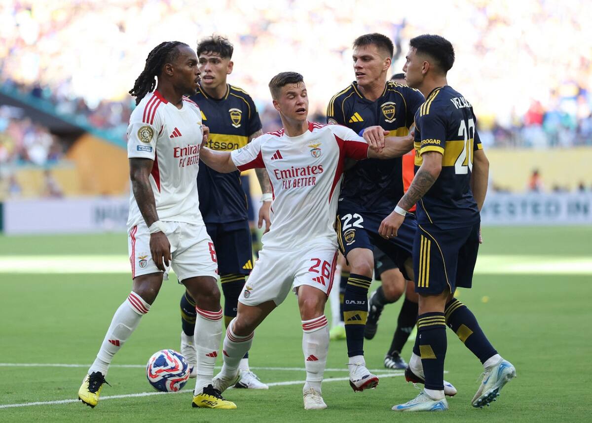 Boca Juniors vs. Benfica; Mundial de Clubes. Foto: Reuters (Hannah Mckay)
