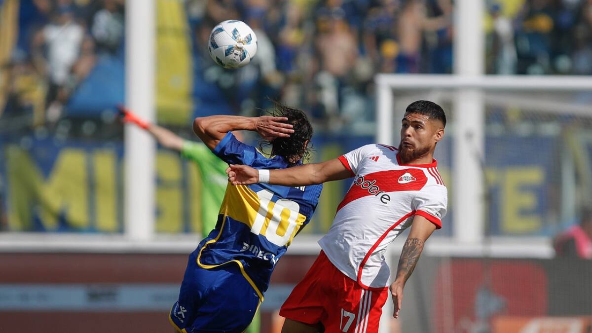 Boca Juniors vs. River Plate. Foto: NA.
