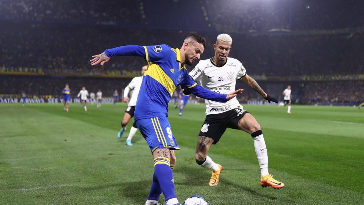 Boca vs. Corinthians, Copa Libertadores. Foto: EFE.