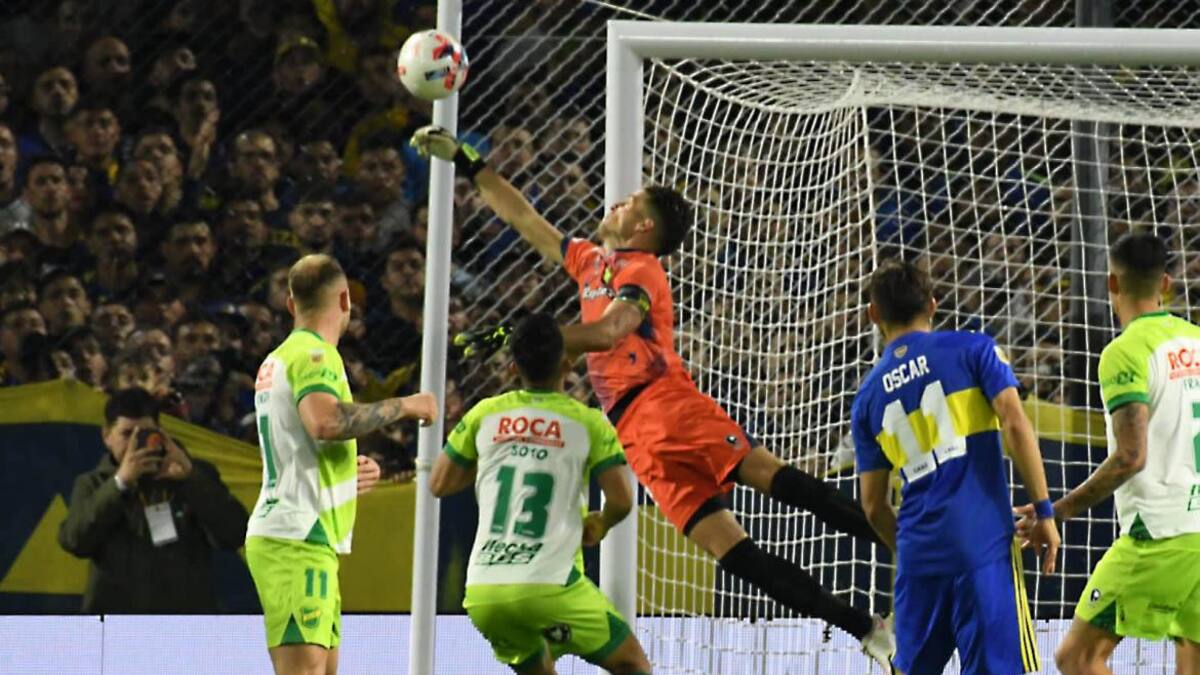 Boca vs Defensa y Justicia, fútbol argentino. Foto: NA.