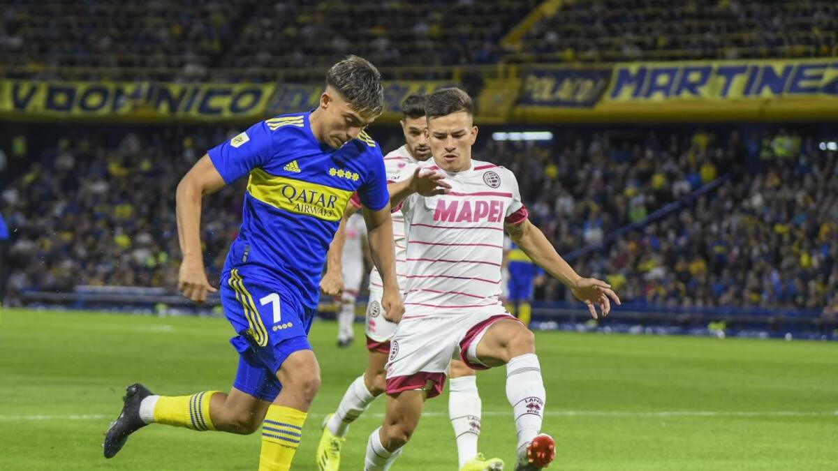 Boca vs. Lanús, fútbol argentino, NA