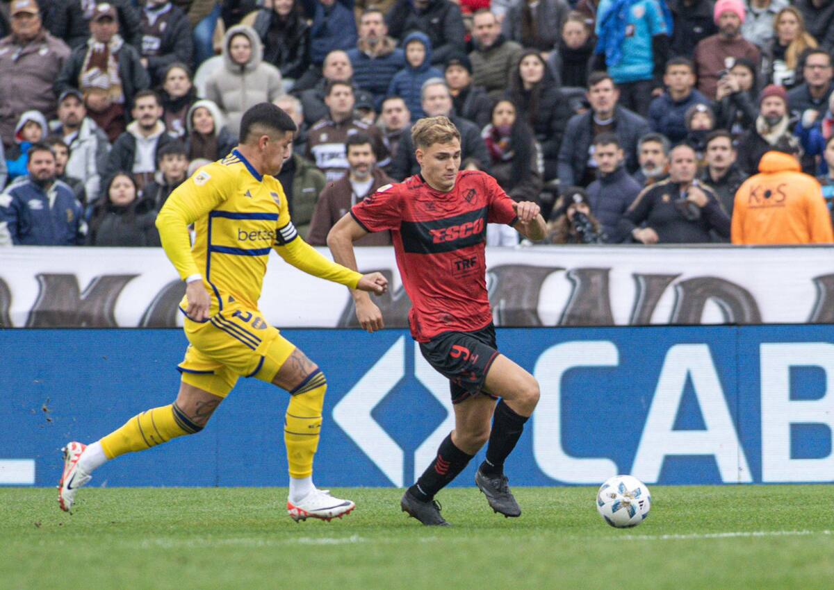 Boca vs Platense. Foto: NA
