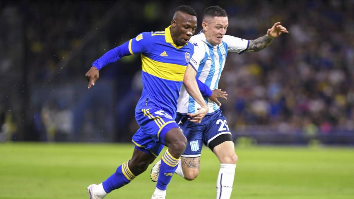 Boca vs Racing, Liga Profesional. Foto: Télam