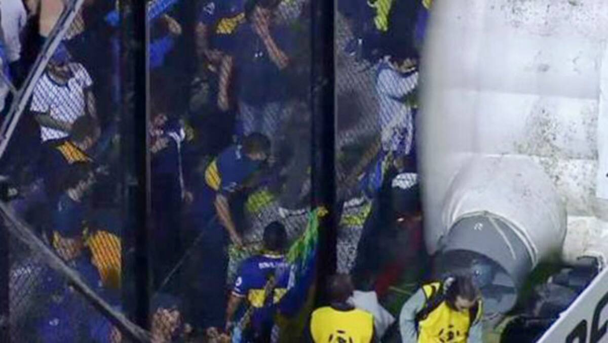 Boca vs. River - Gas pimienta