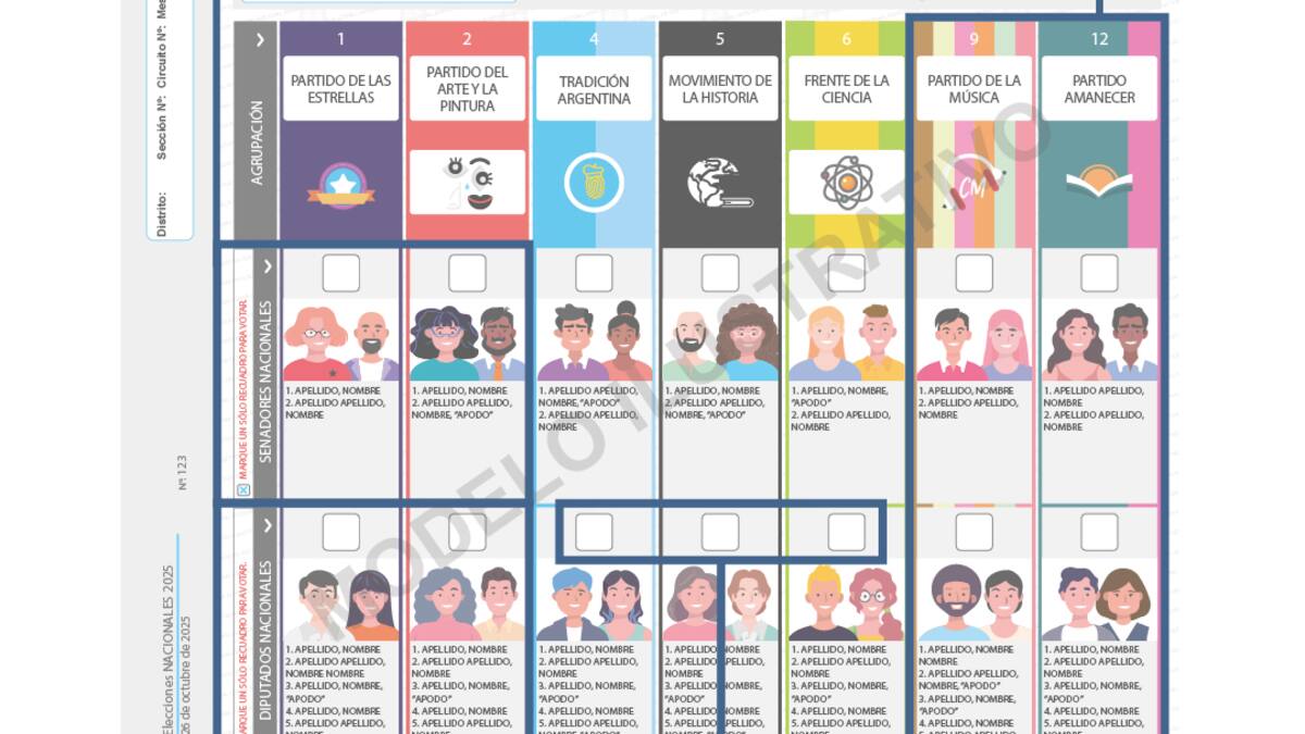 Boleta única de papel