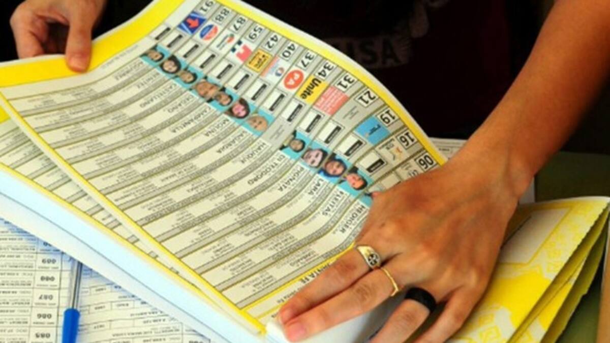 Boleta única de papel