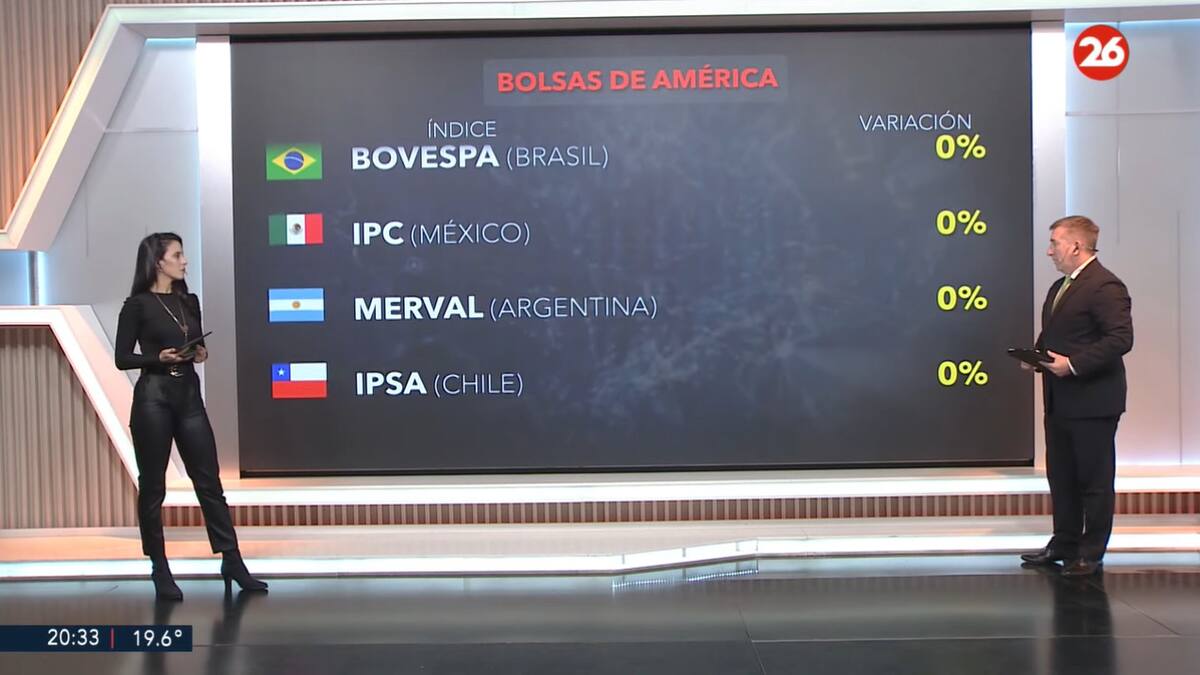 Bolsa de valores 1/5. Foto: Canal26