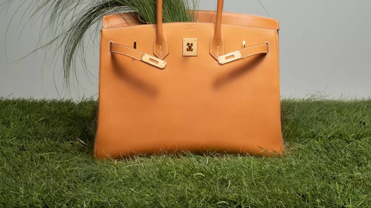 Bolso o cartera Birkin, de Hermes. Foto: hermes.com