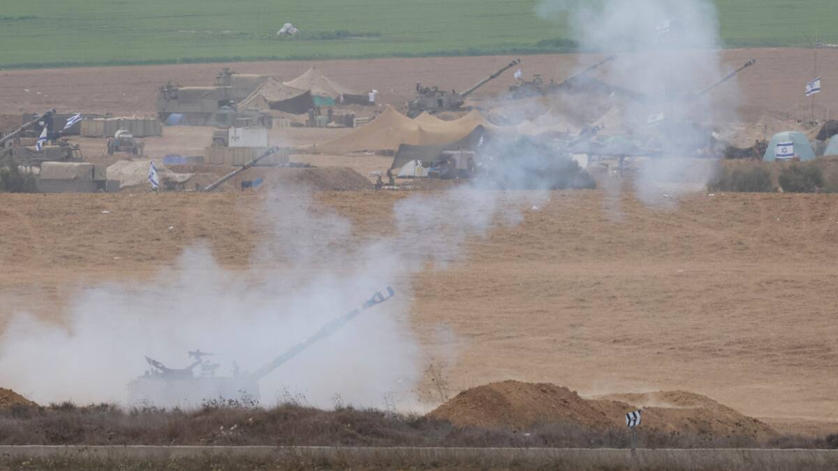 Bombardeo a Gaza. Foto: Reuters.