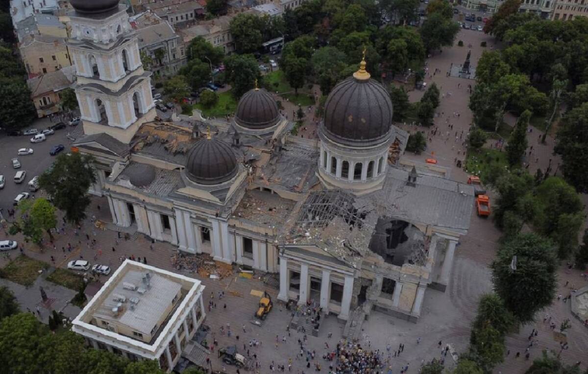 Bombardeo a la ciudad ucraniana de Odesa. Foto: Reuters