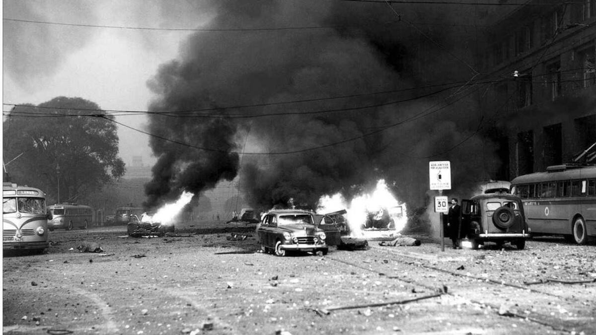 Bombardeo a Plaza de Mayo, un hecho que enlutó a la Patria