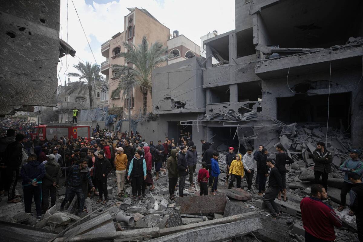 Bombardeos en hospital Indonesio en Gaza. Foto: EFE.