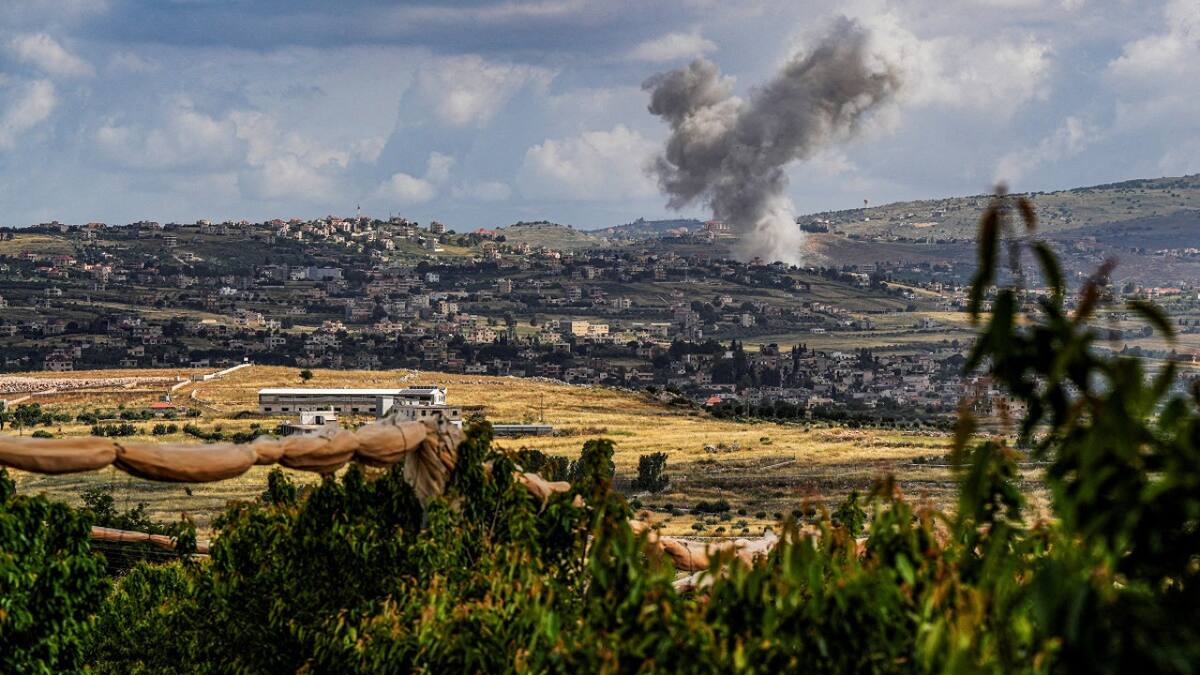 Bombardeos entre Israel y Hezbollah. Foto: Reuters.