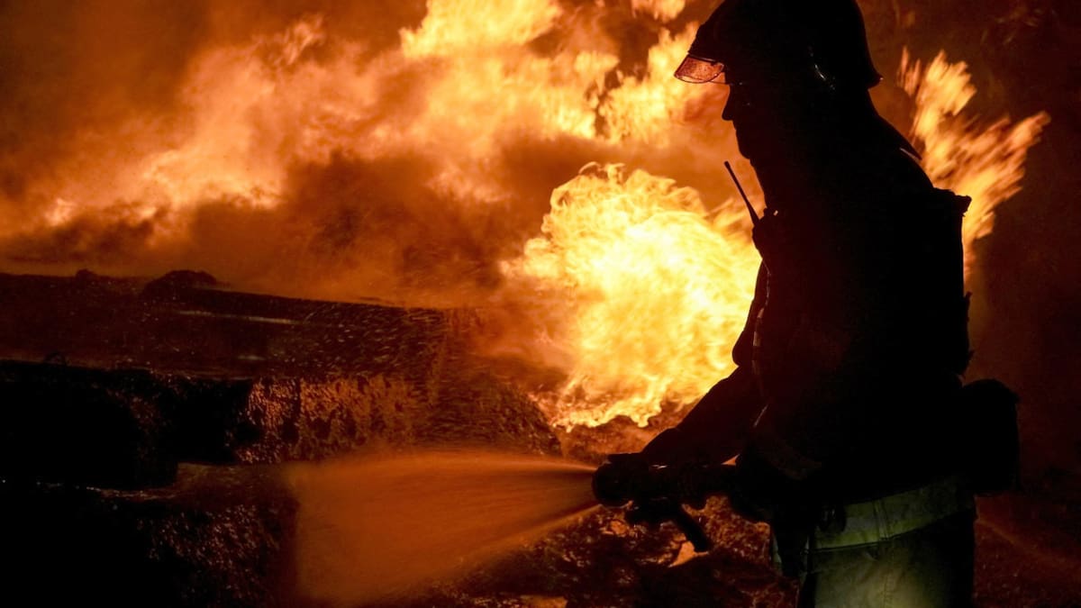 Bomberos. Foto: NA