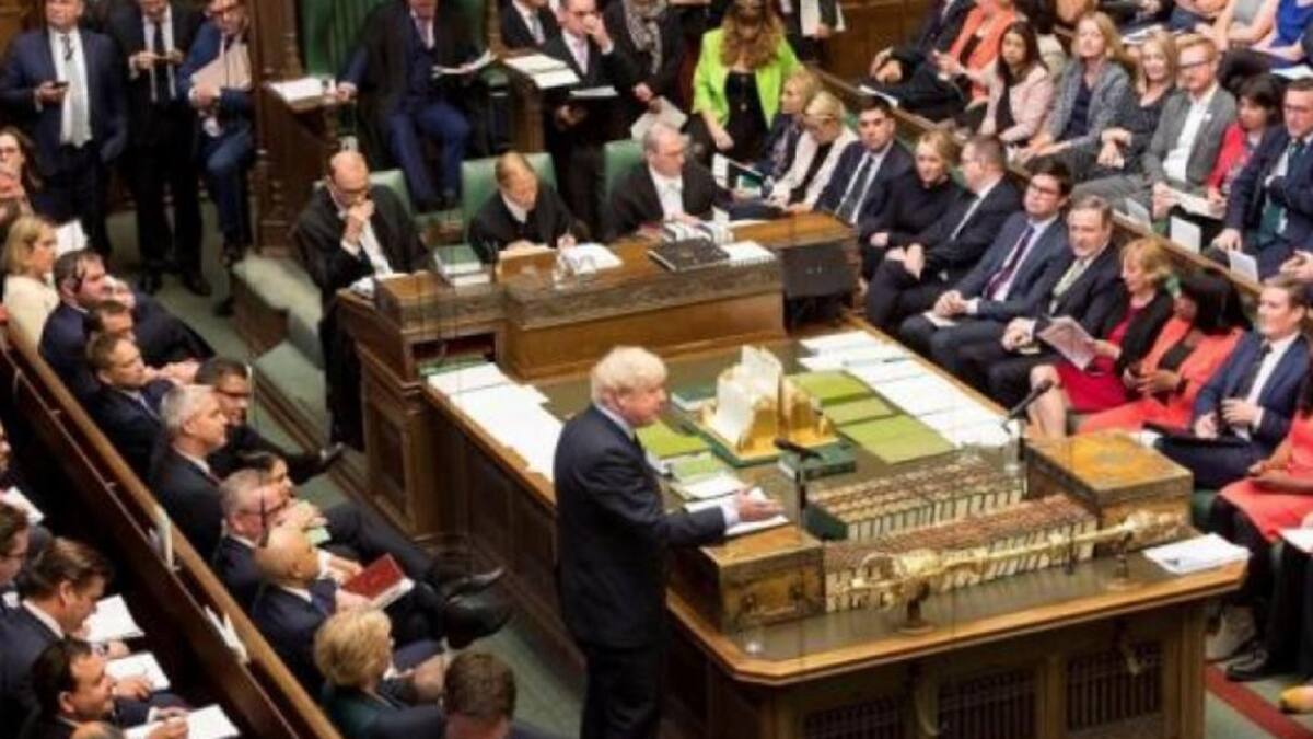 Boris Johnson, Parlamento británico, Reino Unido, NA