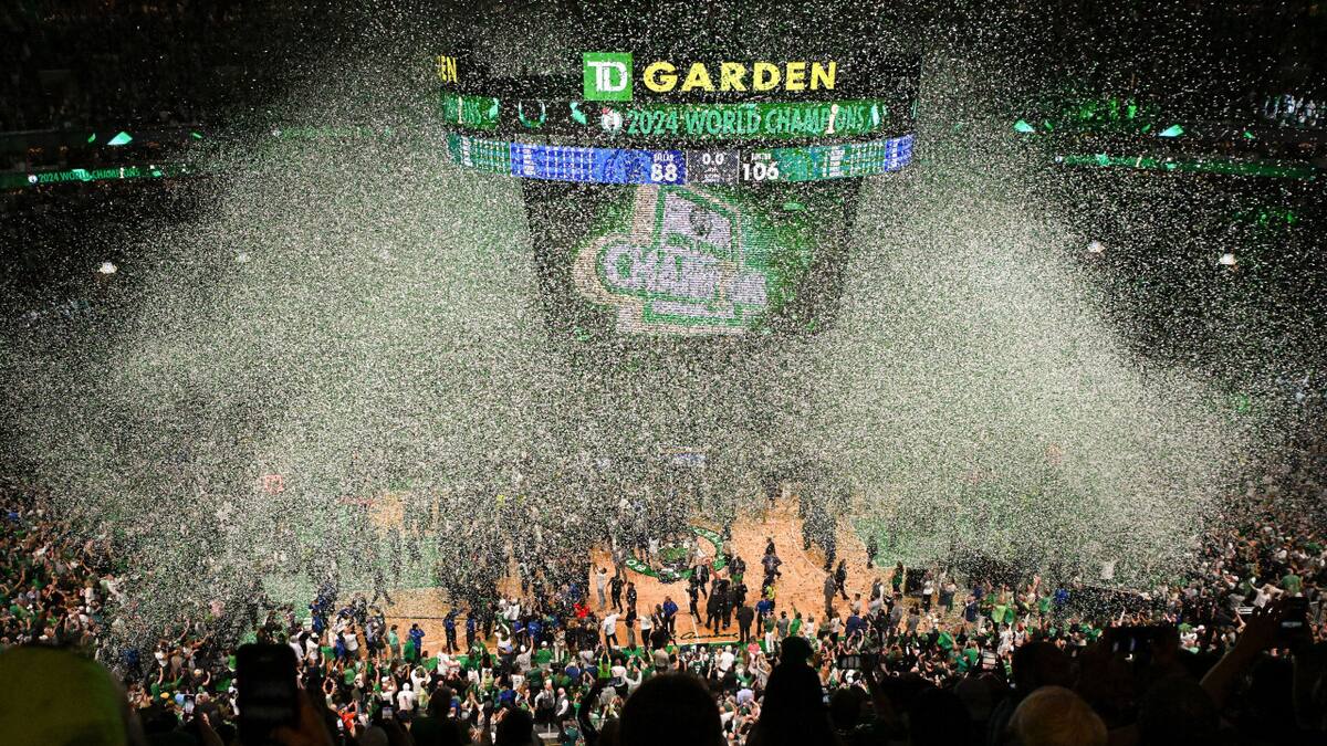 Boston Celtics, campeones de la NBA. Foto: Reuters.