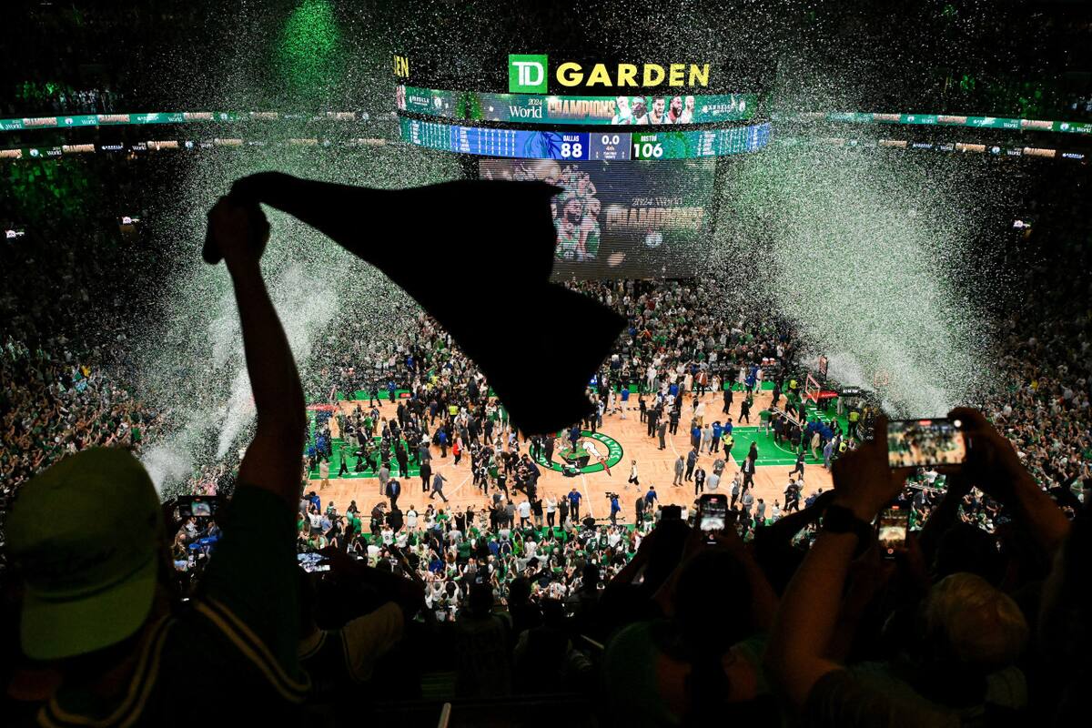 Boston Celtics, campeones de la NBA. Foto: Reuters.