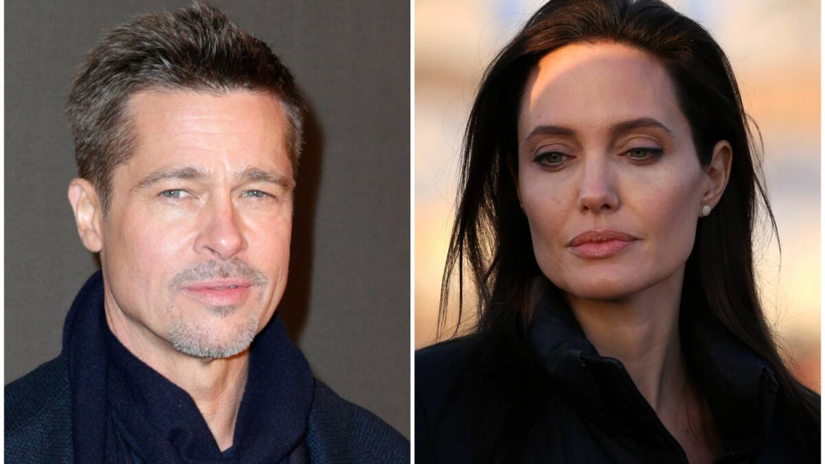 Brad Pitt y Angelina Jolie. Fotos: NA.