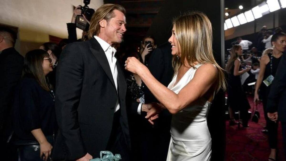 Jennifer Aniston y Brad Pitt nuevamente juntos en los SAG Awards