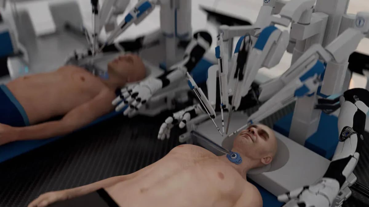 Presentan el primer trasplante de cabeza. Fuente: Captura de video.