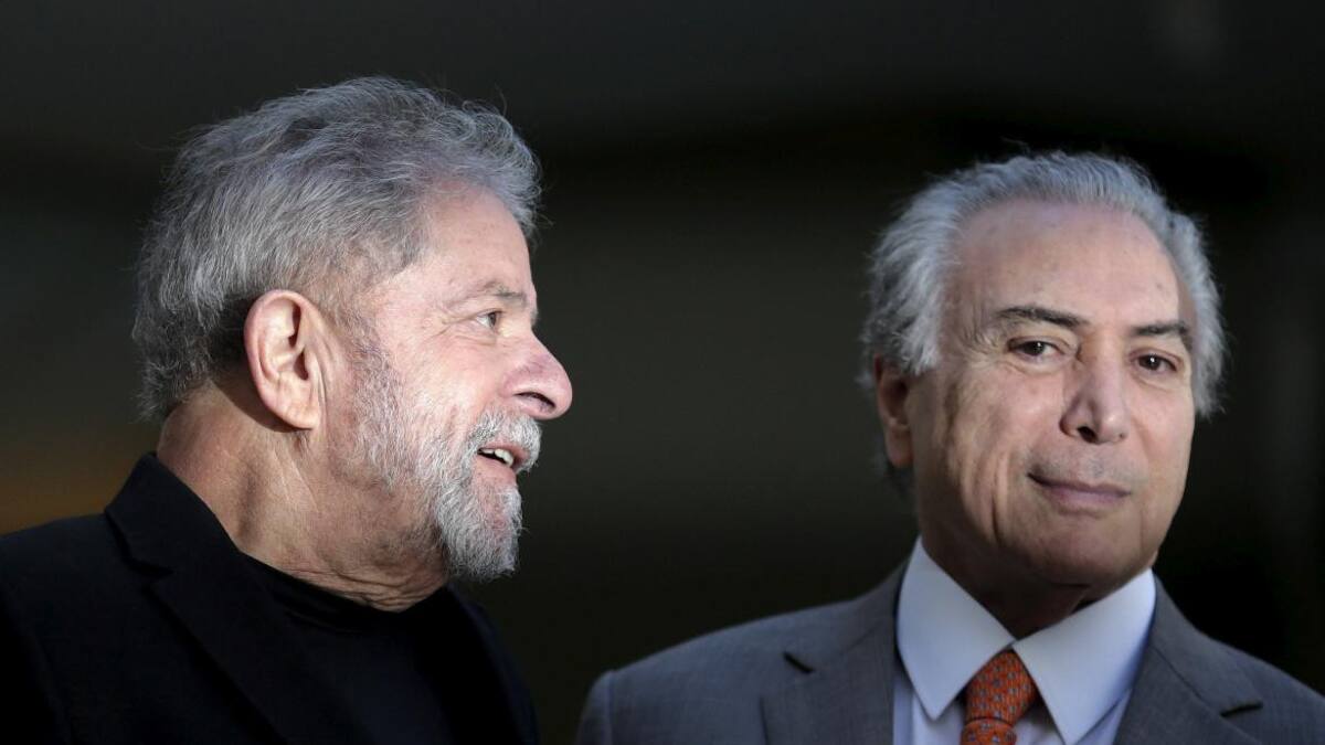 Brasil, Lula Da Silva y Michel Temer, Lava Jato, REUTERS
