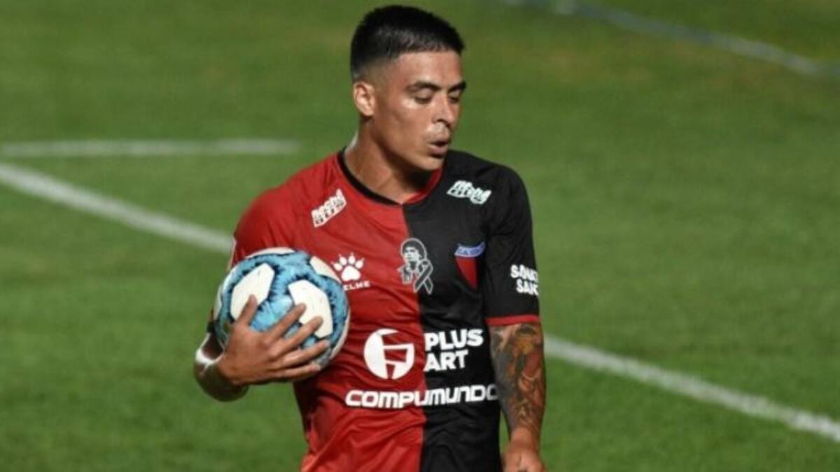 Brian Fernández, futbolista. Foto: NA