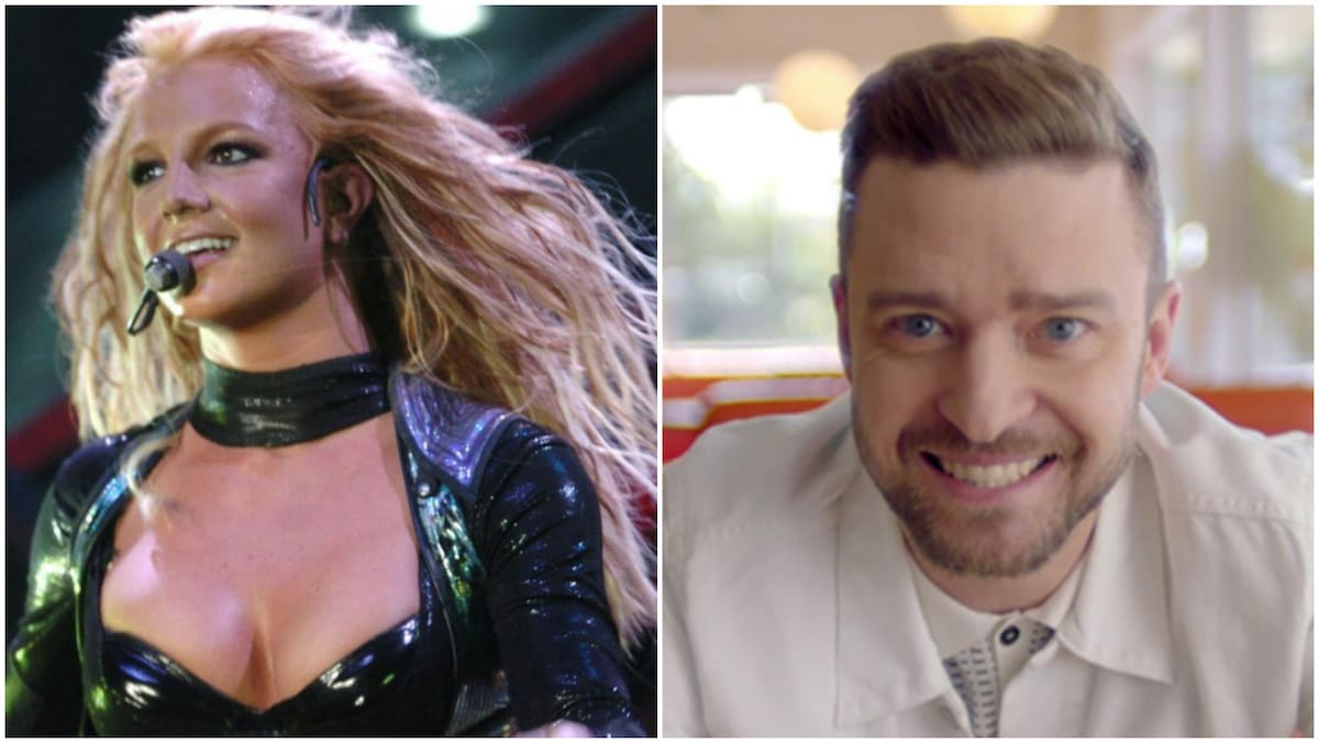 Britney Spears y Justin Timberlake. Fotos: archivo.