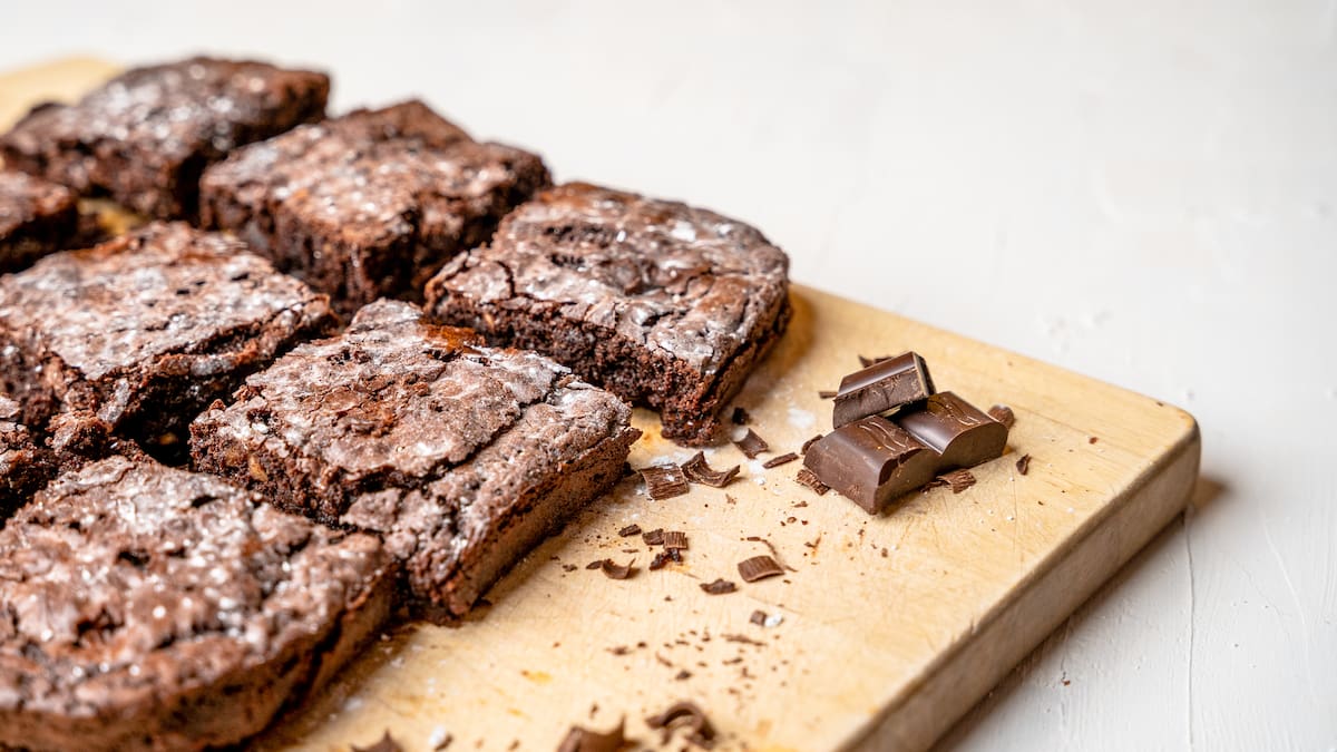 Brownies saludables.