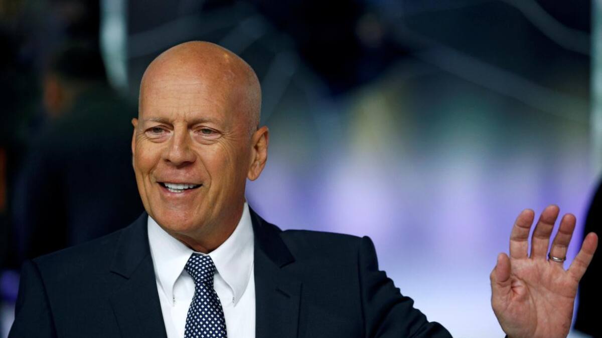 La salud de Bruce Willis. Foto: Reuters