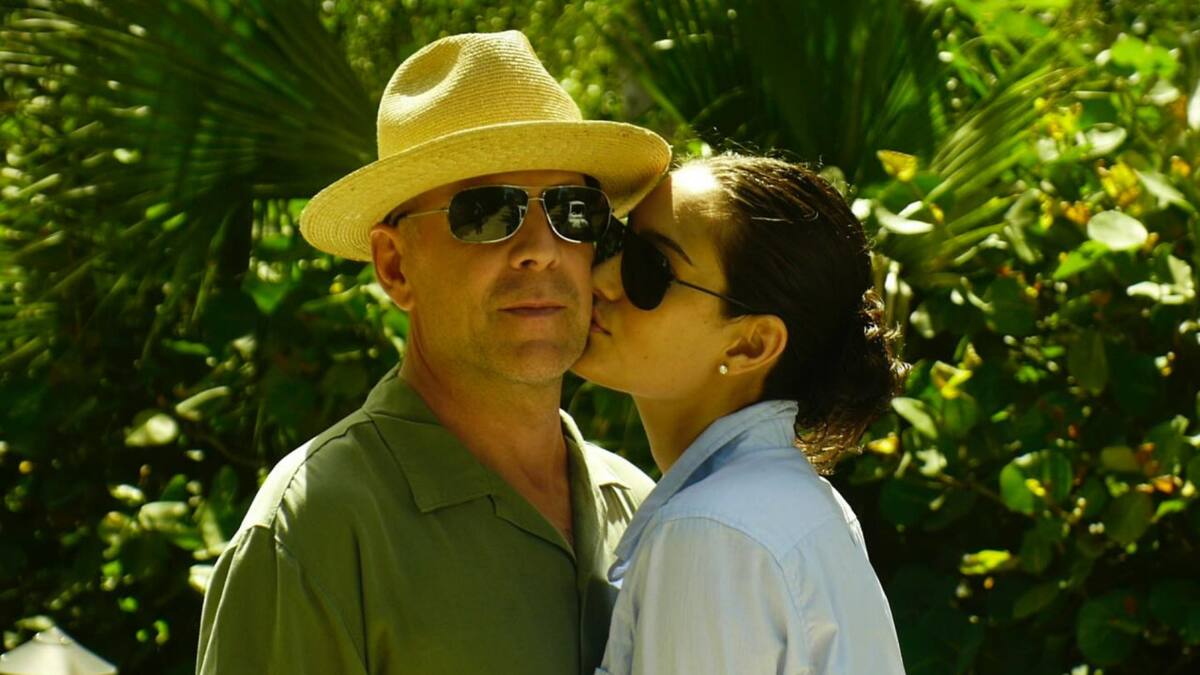 Bruce Willis y Emma Heming. Foto: Instagram.