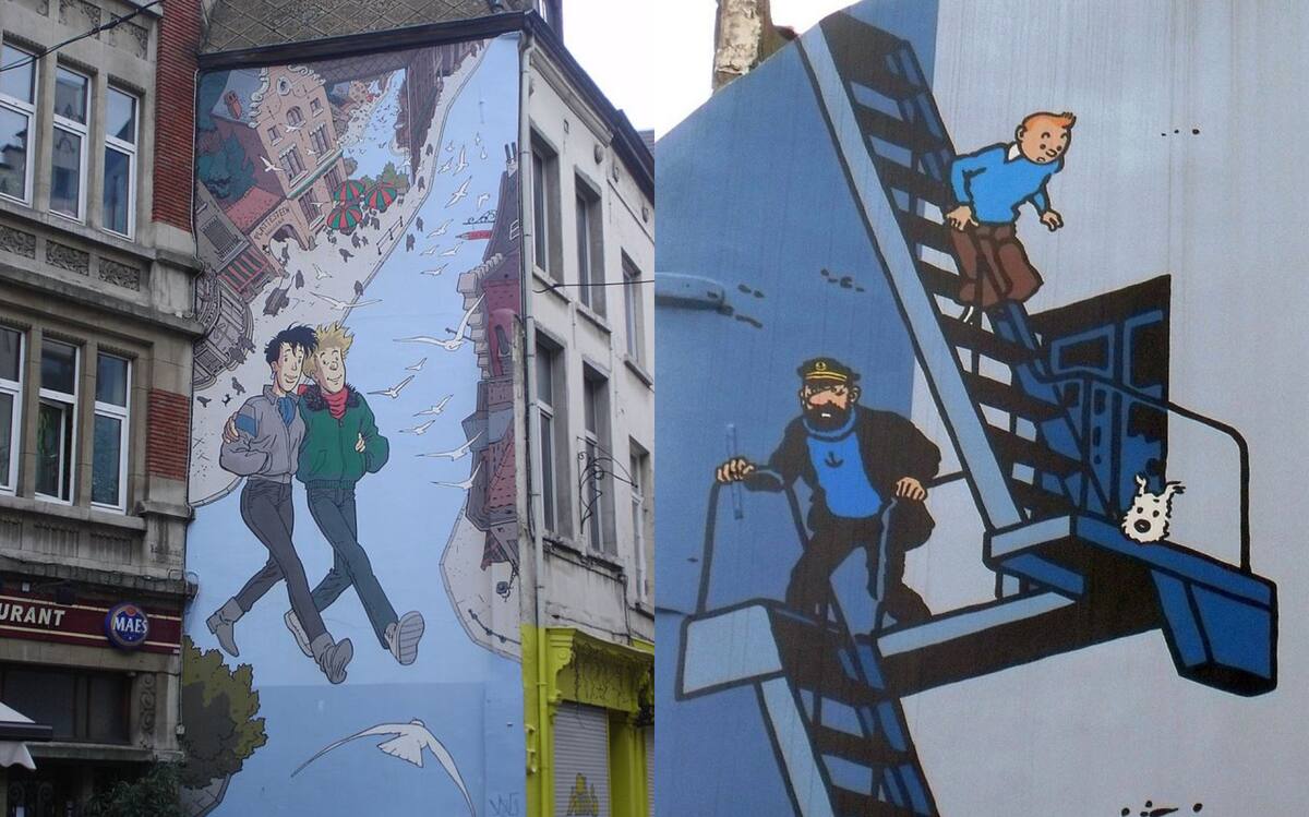 Bruselas es la Capital Mundial del Cómic. Foto: Wikimedia