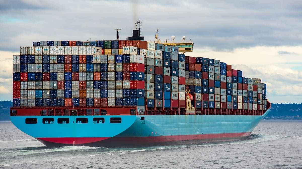 Buque de carga de propulsión nuclear.