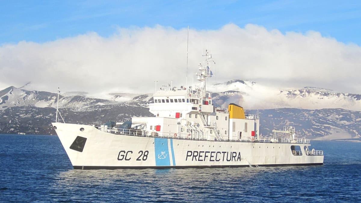 Buque de Prefectura. Foto: Prefectura Naval Argentina