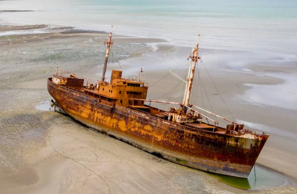 Buque Desdémona. Foto: NA.