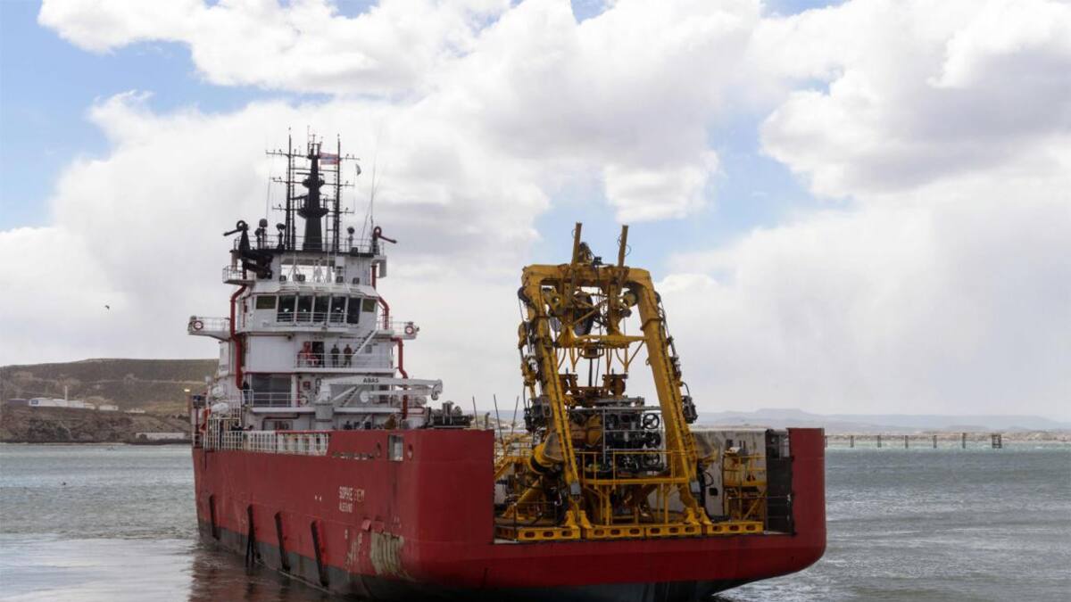 Buque Sophie Siem - Submarino ARA San Juan (NA)